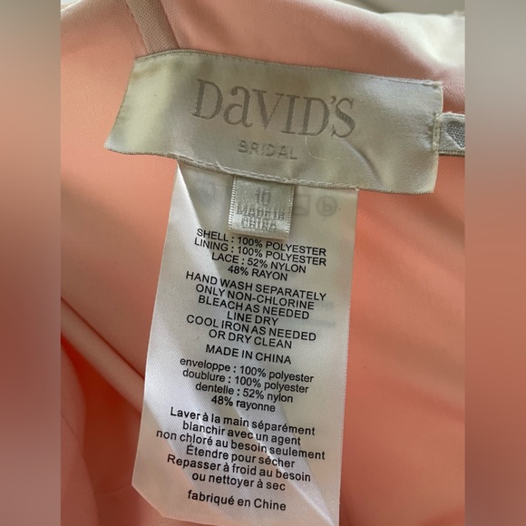 David’s Bridal Petal Bridesmaids Dress Size:10 - Picture 5 of 5